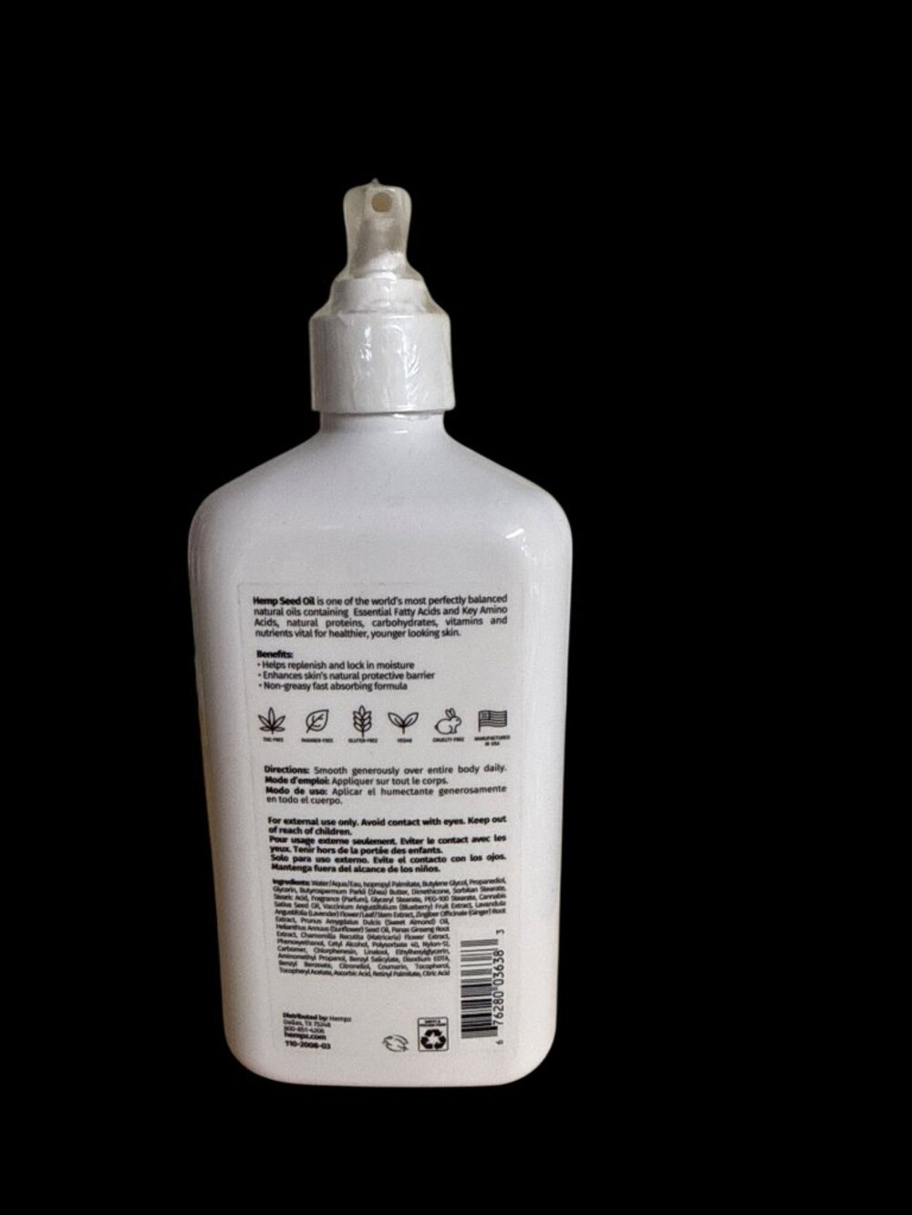 Blueberry Lavender & Chamomile Herbal Body Moisturizer Lotion 17 Fl oz New - Picture 2 of 2
